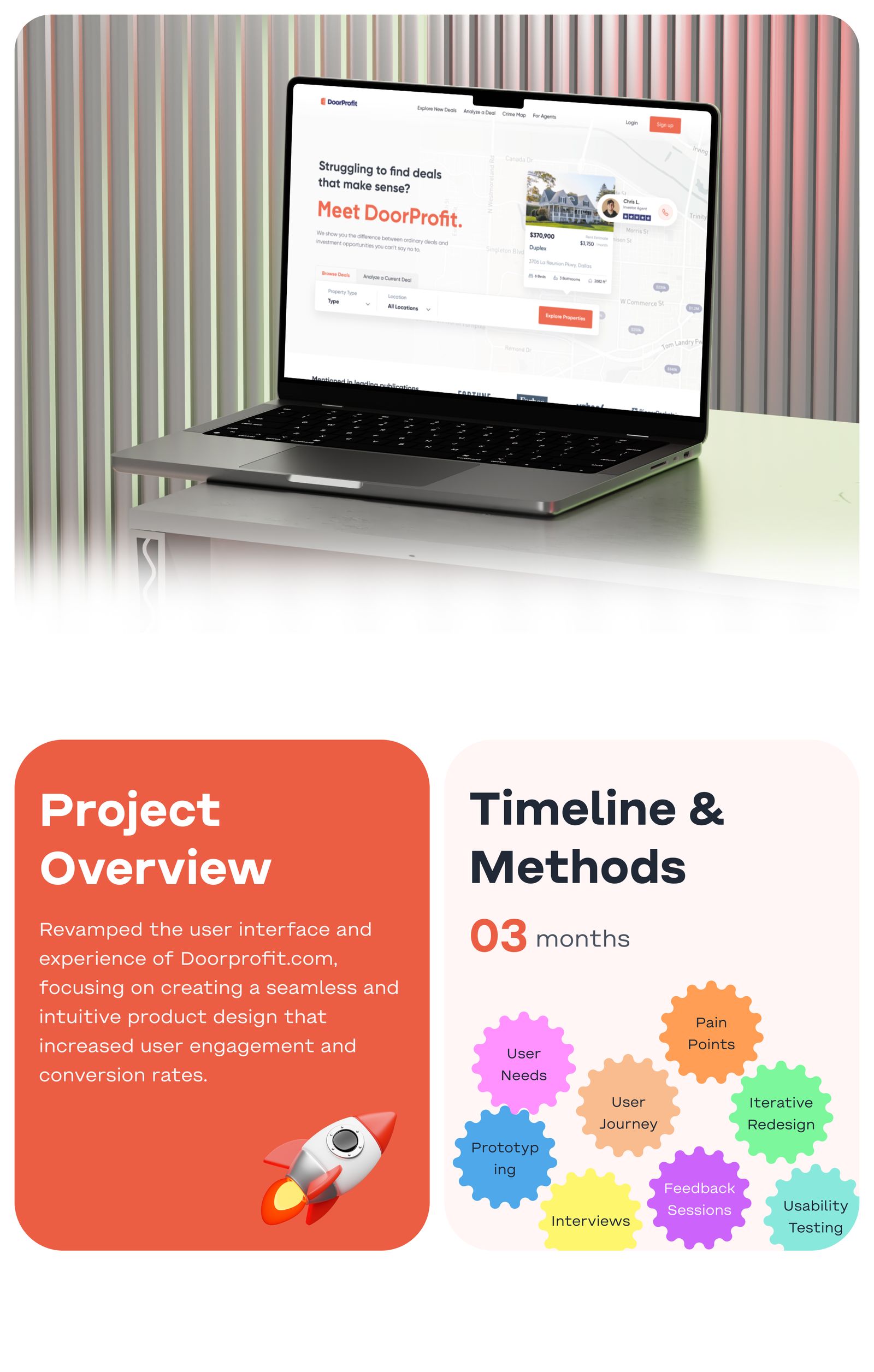 Revamp a Property Investment Website