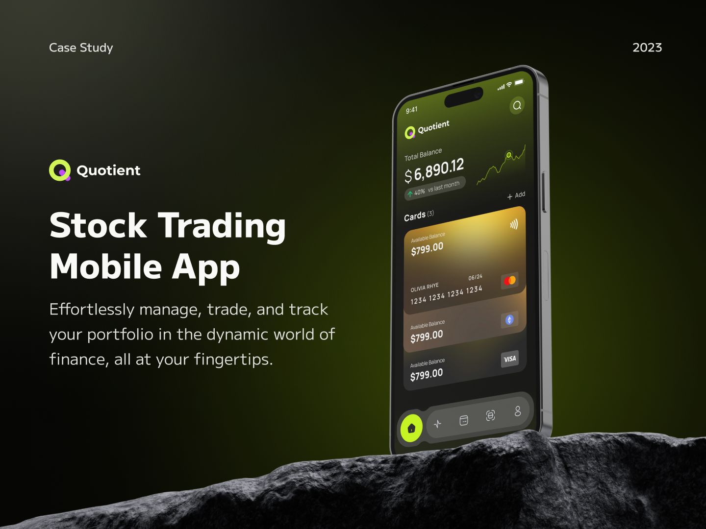 Stocks Trading Mobile App