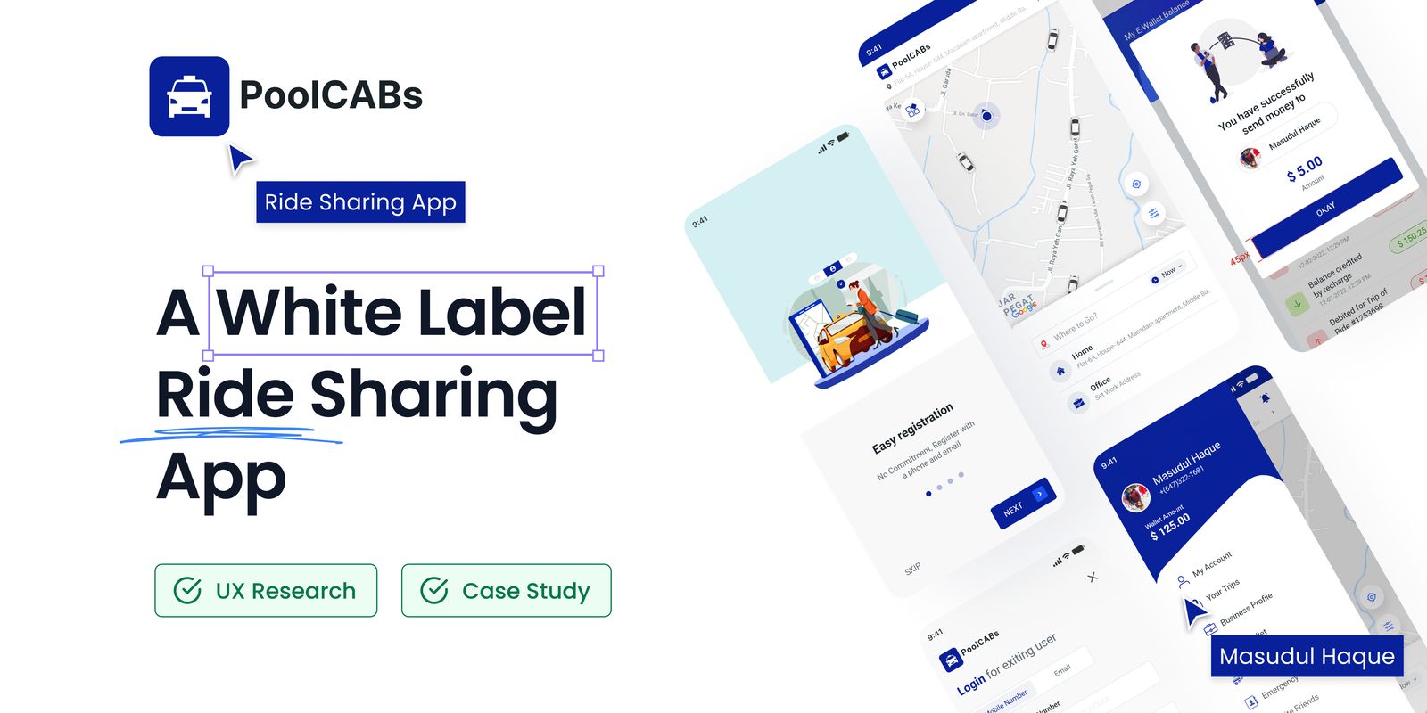 Designing a White Label Competitor for Ride Sharing Platforms